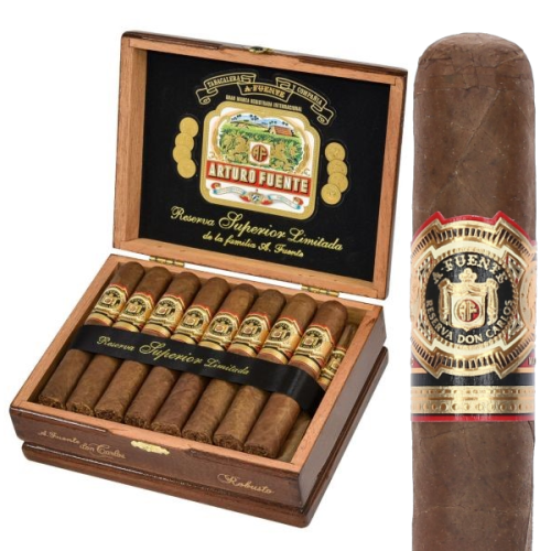 a open box of Don Carlos cigars