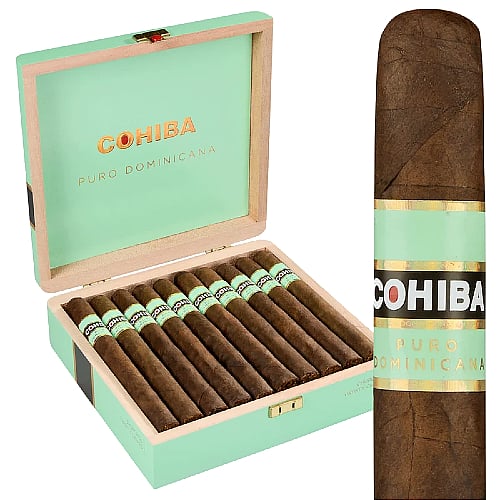 Box of Cohiba Puro Dominicana Cigars