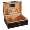 Daniel Marshall Ambiante Humidor Black 125 Cigar Capacity
