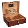 Daniel Marshall Signature Humidor Burl 125 Cigar Capacity