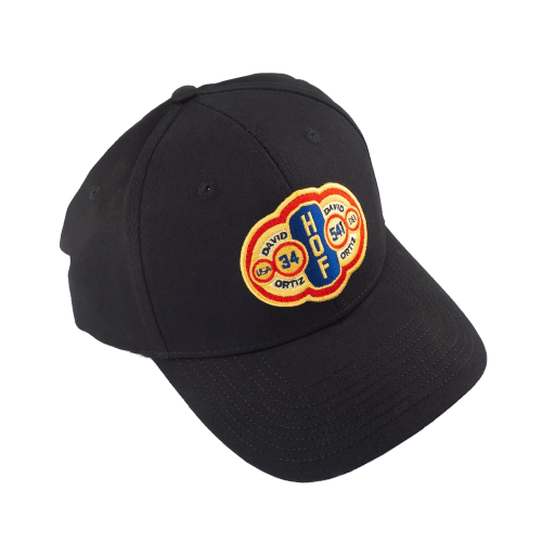 Black cap with Hall of Fame logo