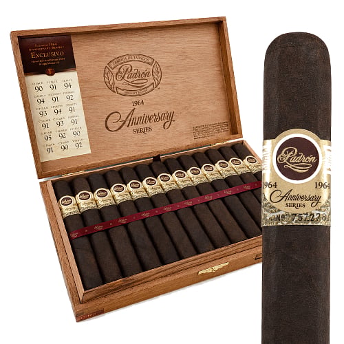 Padron 1964 Exclusivo Maduro (5.5" x 50) Box of 25 Padron 1964 Anniversary Exclusivo Cigars