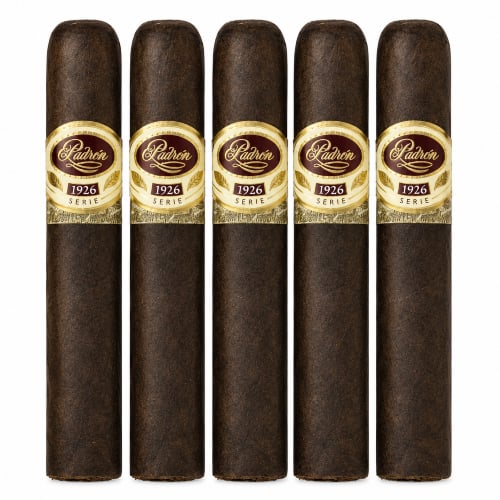 five Padron Serie 1926 No.35 Maduro cigars