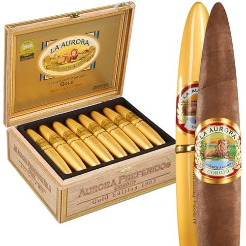 La Aurora Preferidos Gold Cigar