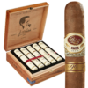 Luxury cigar box with individual cigars