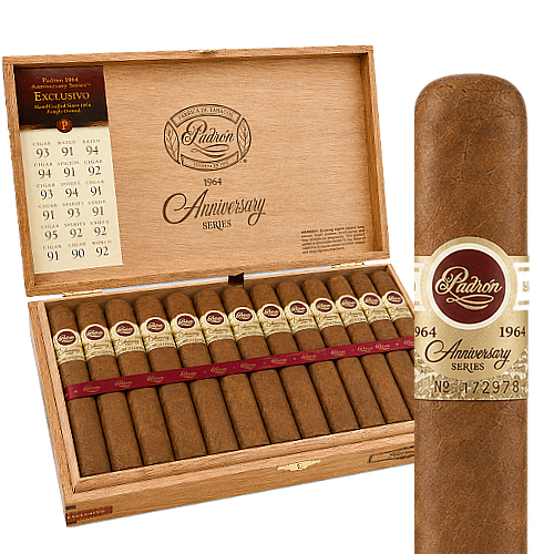 Padron 1964 Exclusivo Natural (5.5" x 50) Box of 25 padron 1964 exclusivo natural cigars
