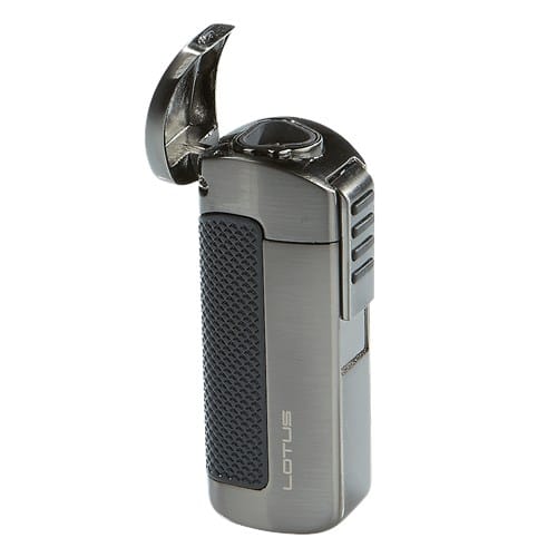 Lotus CEO Triple Flame Lighter Gunmetal Satin Gunmetal Satin