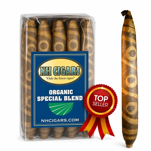 Pack of organic special blend cigars