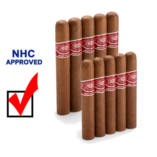 10 cigars with a checkmark