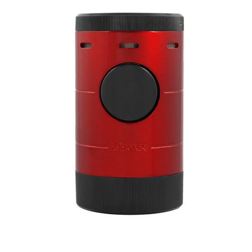 Xikar Volta Quadjet Flame Lighter Red