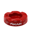 Image of A Xikar Cigar Ashtray Red In Color