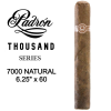 Padron 7000 Natural Single Cigar Image Standing upright, with official Padron logo, with the name and size in text