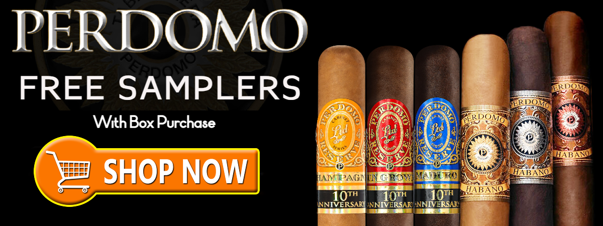 Perdomo Cigar Promotion Image Linking to Perdomo Cigar Items