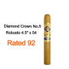 single diamond crown no.5 natural cigar