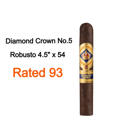 single diamond crown no.5 maduro cigar