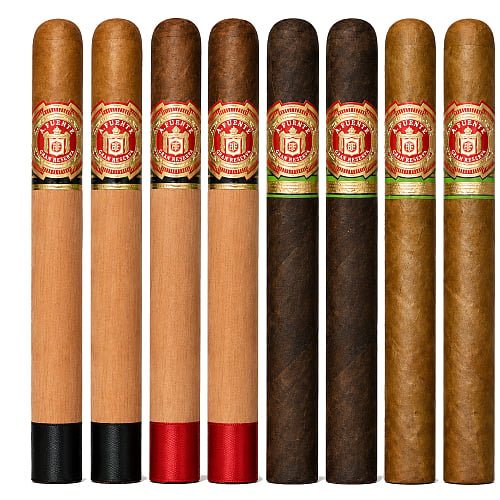 858 Rosado Cigar sampler with various wrappers.