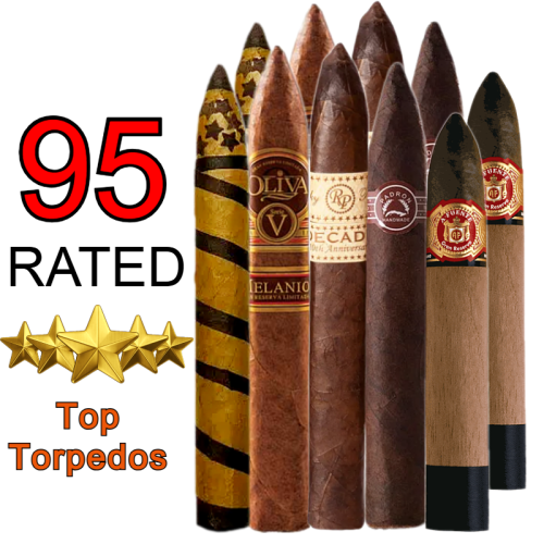 10 torpedo cigars