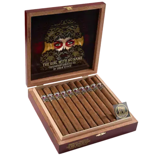 open box of cigars