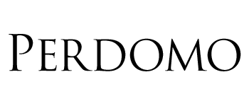 Perdomo Cigar Logo, Banner Image. When clicked goes to the Perdomo brand page