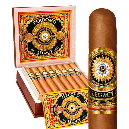 Perdomo Legacy Connecticut Epicure (6 x 54) Box of 24 Perdomo Legacy Connecticut Epicure Cigars