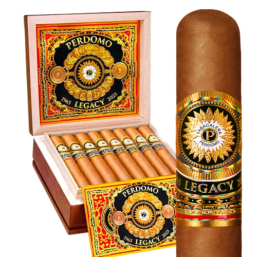Perdomo Legacy Connecticut Gordo (6 x 60) Box of 24 Perdomo Legacy Connecticut Gordo Cigars