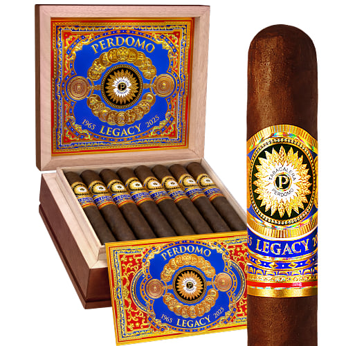 Perdomo Legacy Maduro Robusto (5" x 54) Box of 24 Perdomo Legacy Maduro Robusto Cigars
