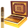 a box of cigars with cigar