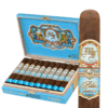 Elegant cigar box with robusto cigars