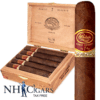 Luxury cigars in elegant wooden box