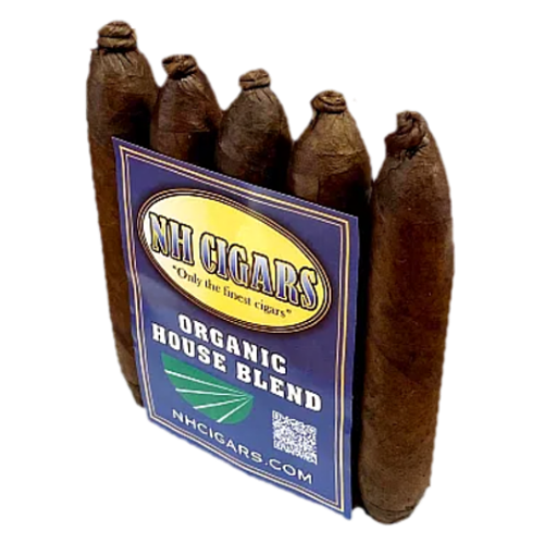 Organic House Blend Maduro JDAM Plus (6" x 56) 5 Pack orgainc cigars jdam