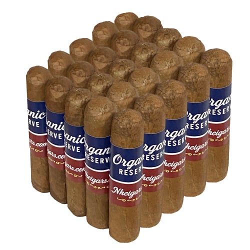 Stack of cigars in packaging