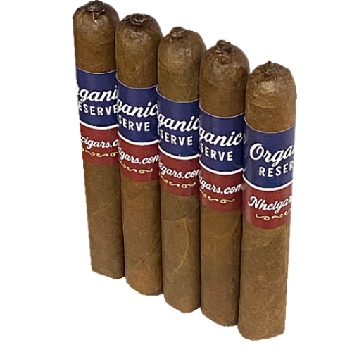 5 organic cigars