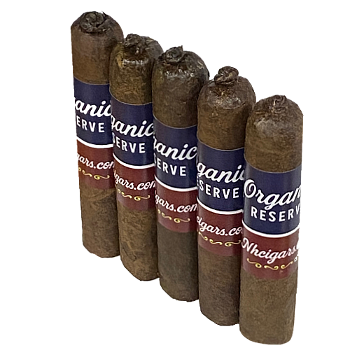 5 of organic cigars
