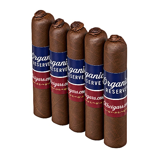 organic reserve maduro pig stub 5 cigars