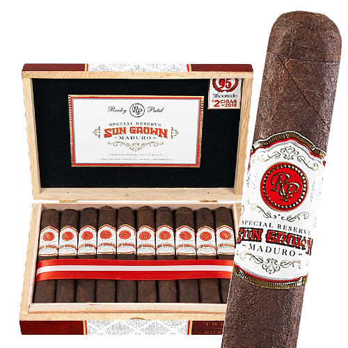 box of rocky patel sungrown cigars