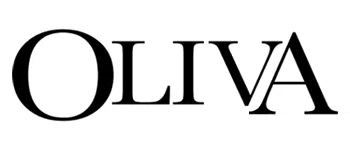 Stylized text of 'OLIVA' logo