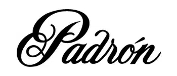 Elegant Padrón logo in script