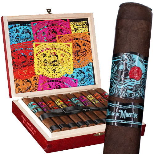 box of Deadwood Sweet Jane Dia de Los Muertos cigars