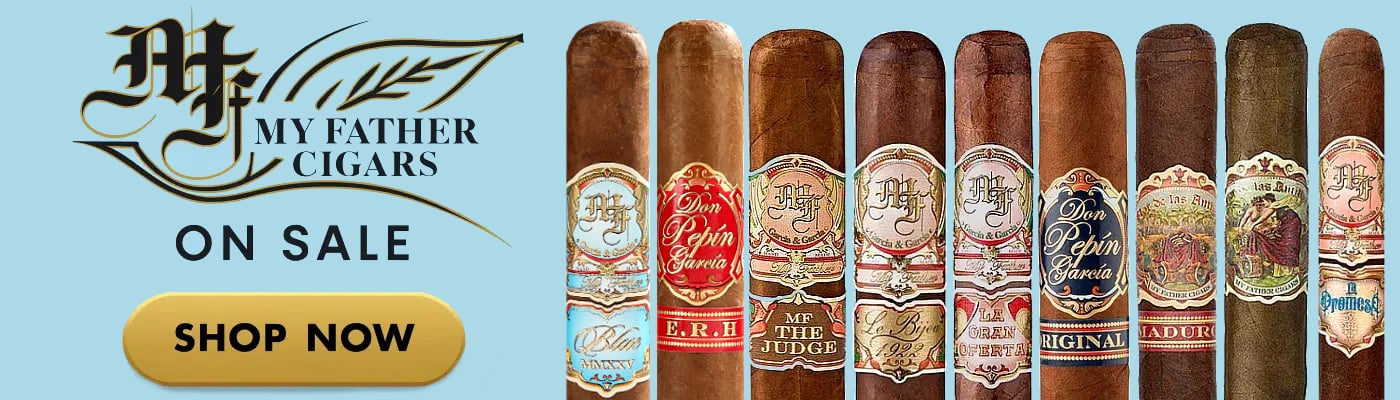 my father blue cigars banner