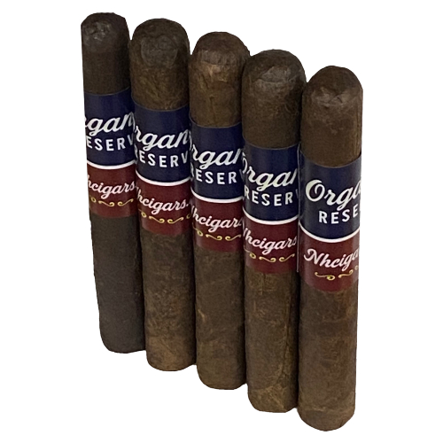 Five cigars in a pack