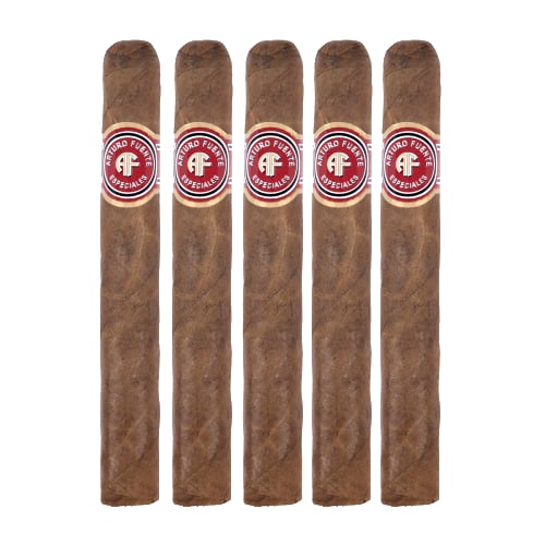 Five cigars in a row.