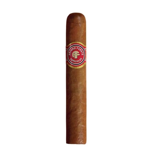 Cigar with red and gold label