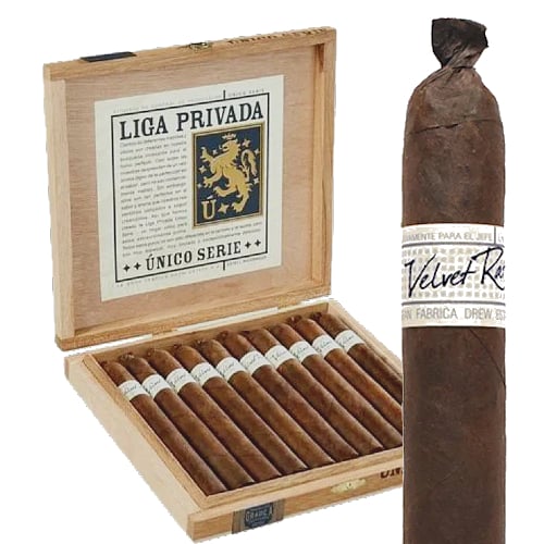 Cigar box with Velvet Rat cigars