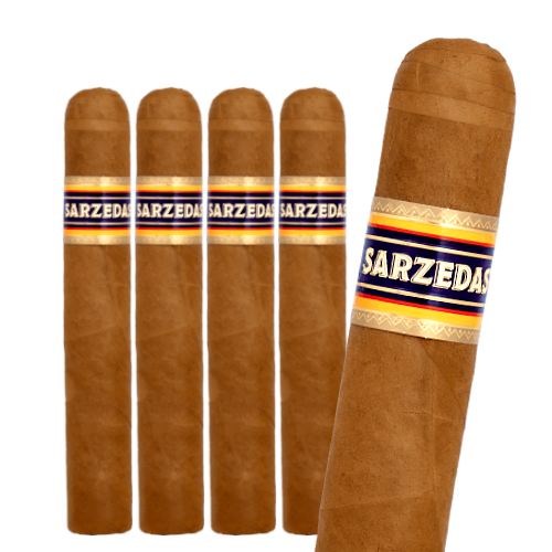 Five Sarzedas cigars in a pack