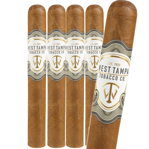 Five West Tampa cigars in package