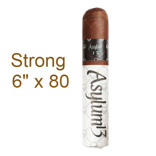 Large cigar with strong flavor profile