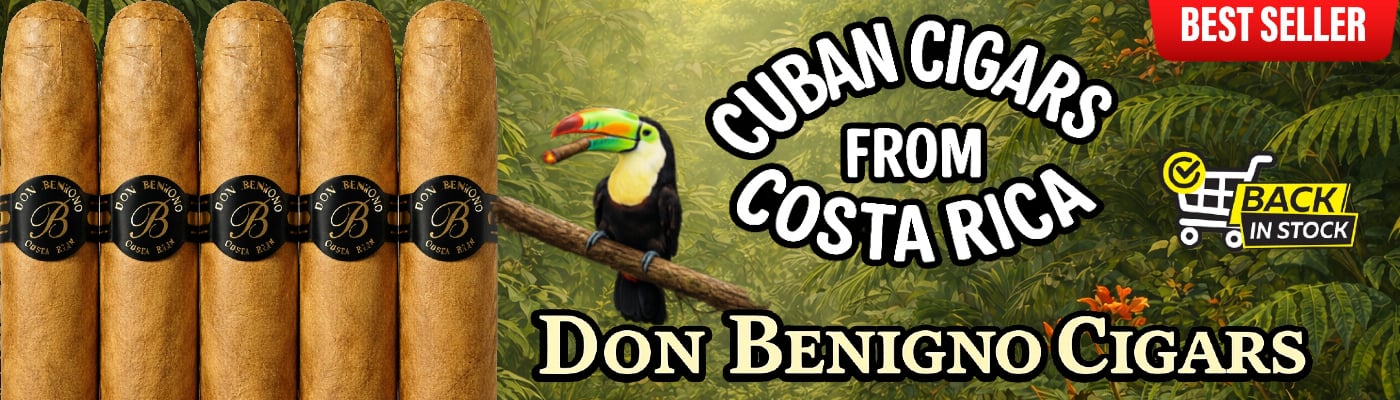 Cuban cigars from Costa Rica advertisement