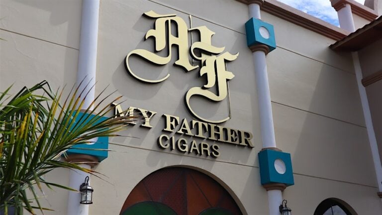Sign for My Father Cigars 