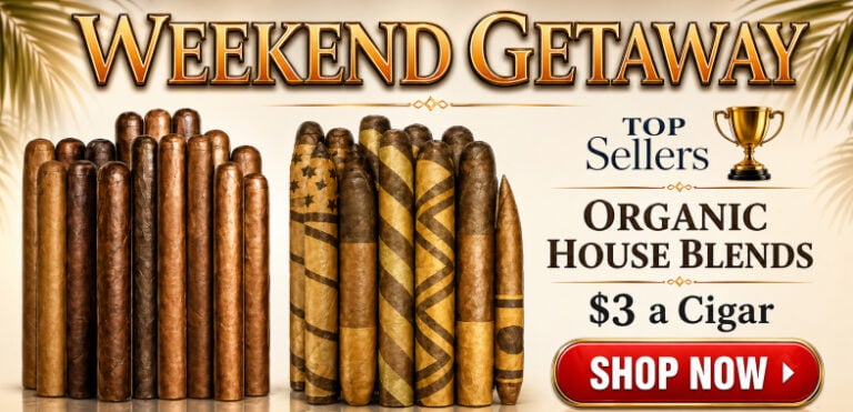 best organic cigars banner