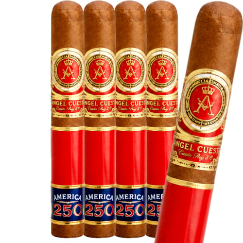 5 Angel Cuesta Rosado 250th Anniversary Toro Cigars